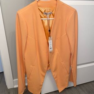 BCBG orange blazer